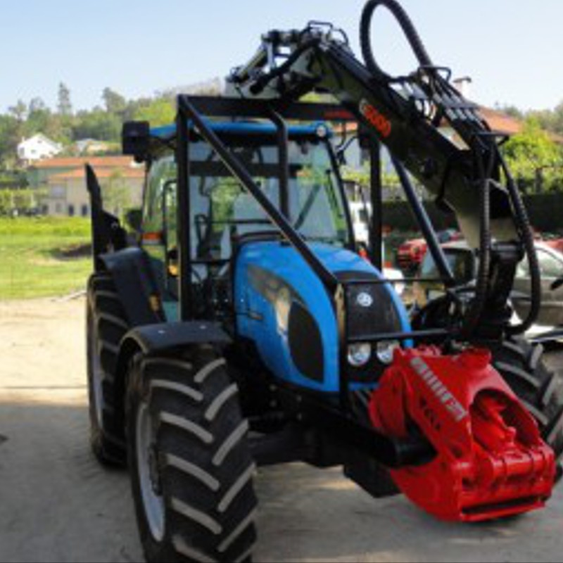 tracteur forestier avec grue occasion