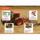 Andaineurs KUBOTA RA1032-RA1035-RA1039-RA1042T-RA1043-RA1047T