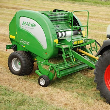 F5500 – Presse à haut rendement pour balles rondes