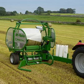 McHale Orbital – Enrubanneuse haut débit pour balles rondes