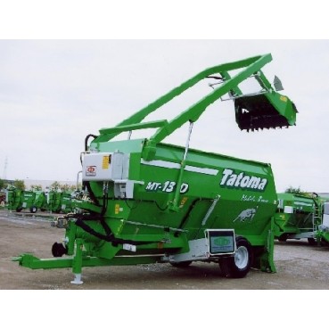 Mélangeuse horizontale avec fraise déssileuse 