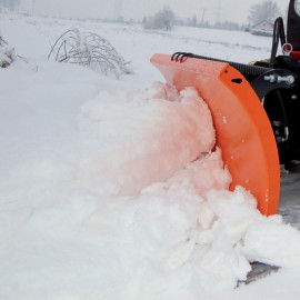 Lames chasse neige droite pour tracteur compact
